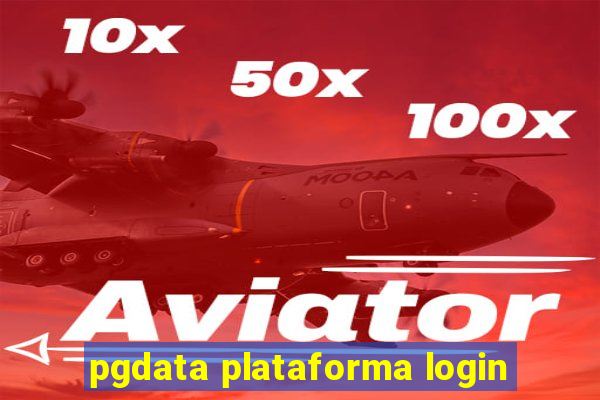 pgdata plataforma login